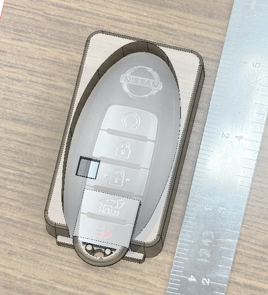Nissan Key Fob Expander by AS Models | Download free STL model ...