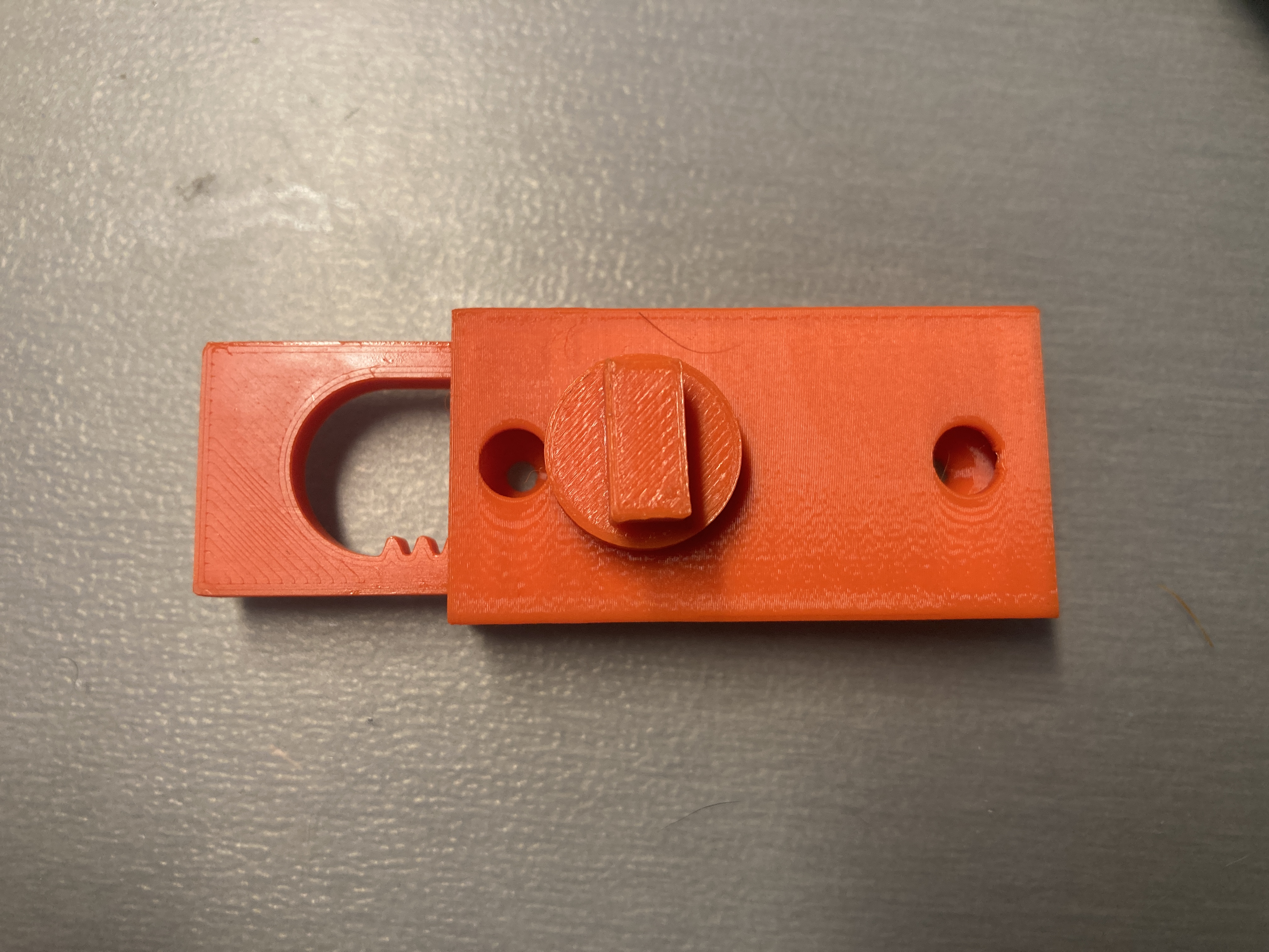 Classic bathroom lock (prototype)