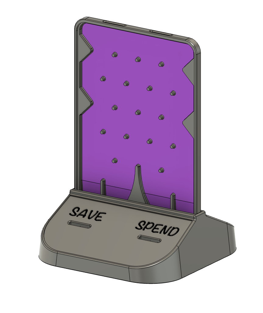 Plinko Style Saving System “May the odds be ever in your favour” by