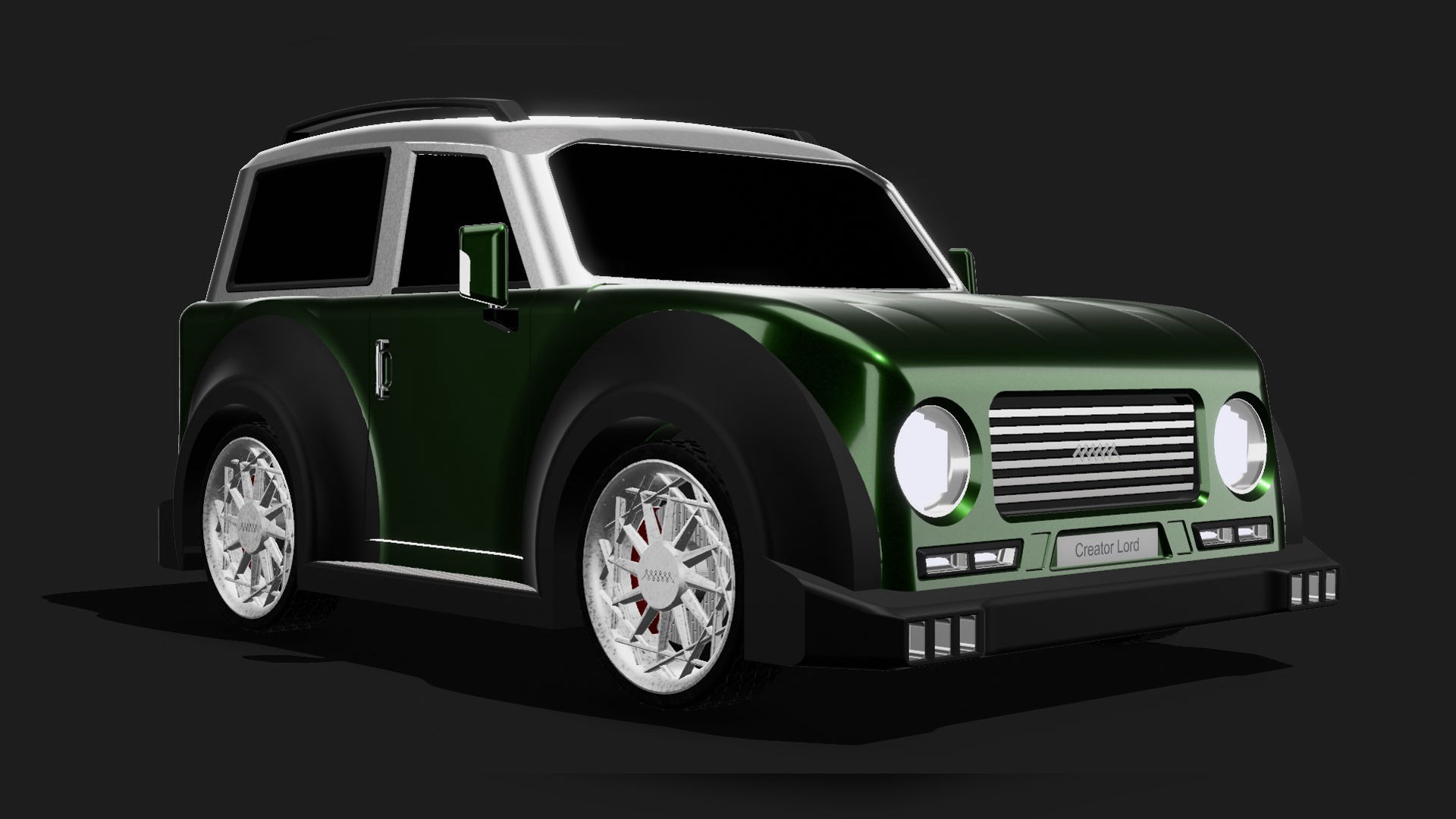 CL1M07 - Retro-Futurist Compact SUV
