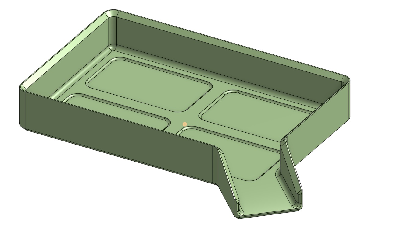 Miniatura 4 do modelo 3D Small Parts Tray Stackable