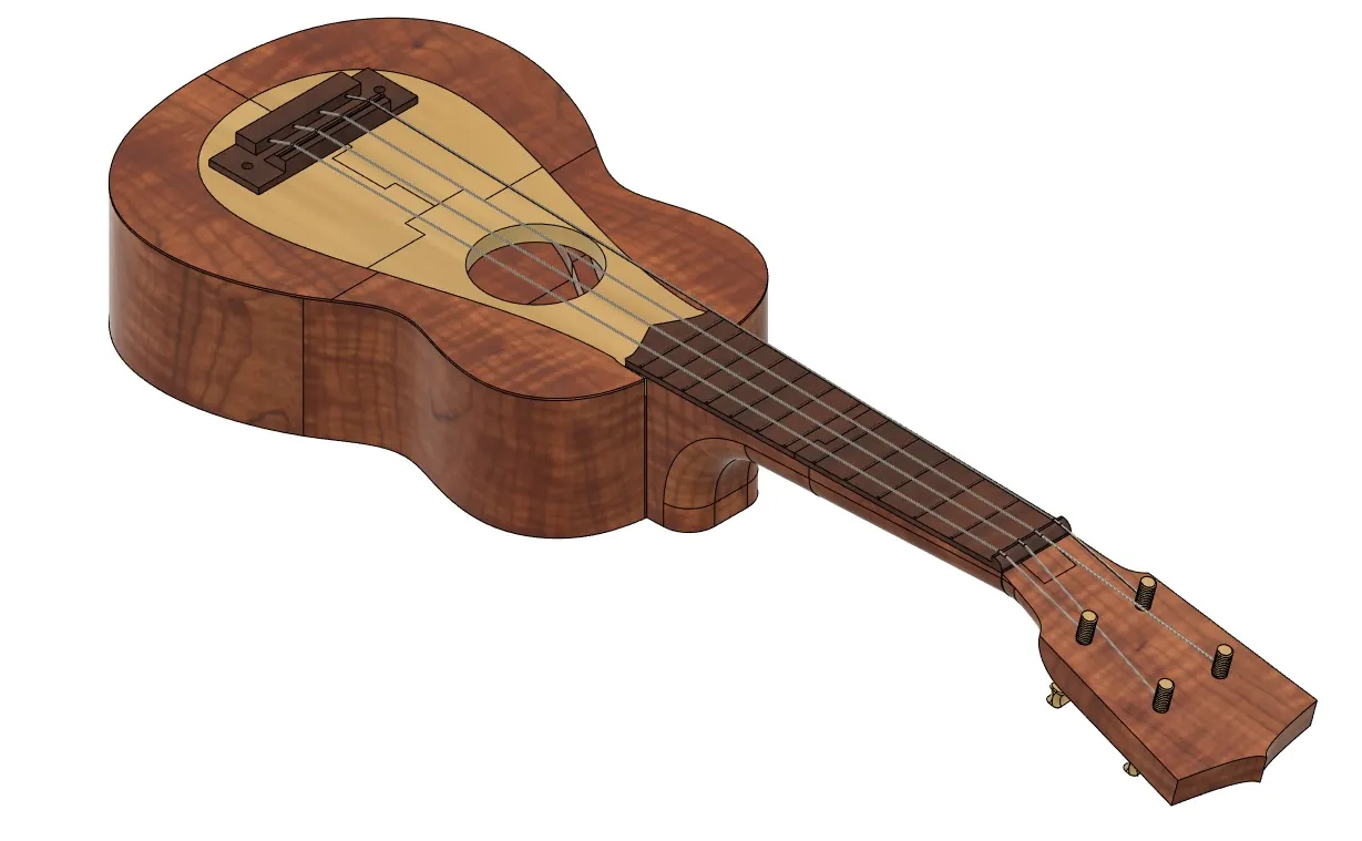 Concerto Ukulele by Daniel Bajo Collados | Download free STL model |  Printables.com