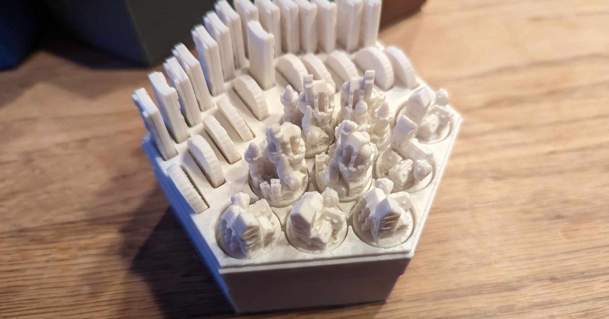 Catan Player Pieces Box Base Set and Seafarers Remixed by DirkMcGirk
