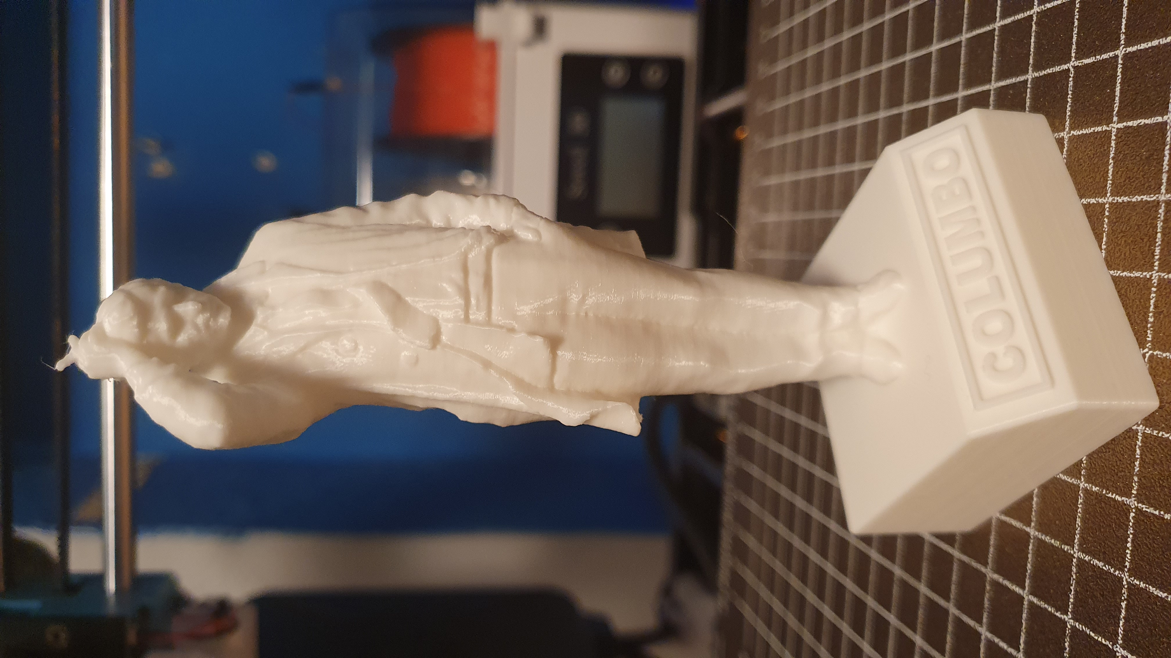 Columbo statue Hungary photogrammetry (3D scan)