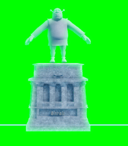 Shrek statue