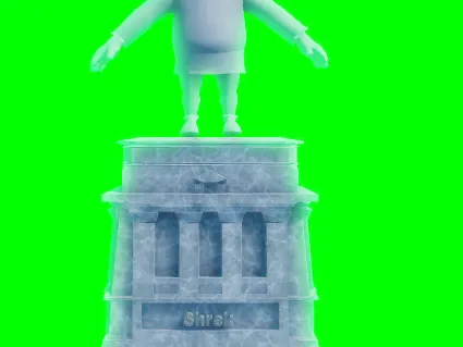 Shrek statue