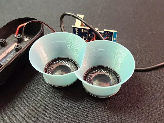 Vase Mode Speaker Amplifier