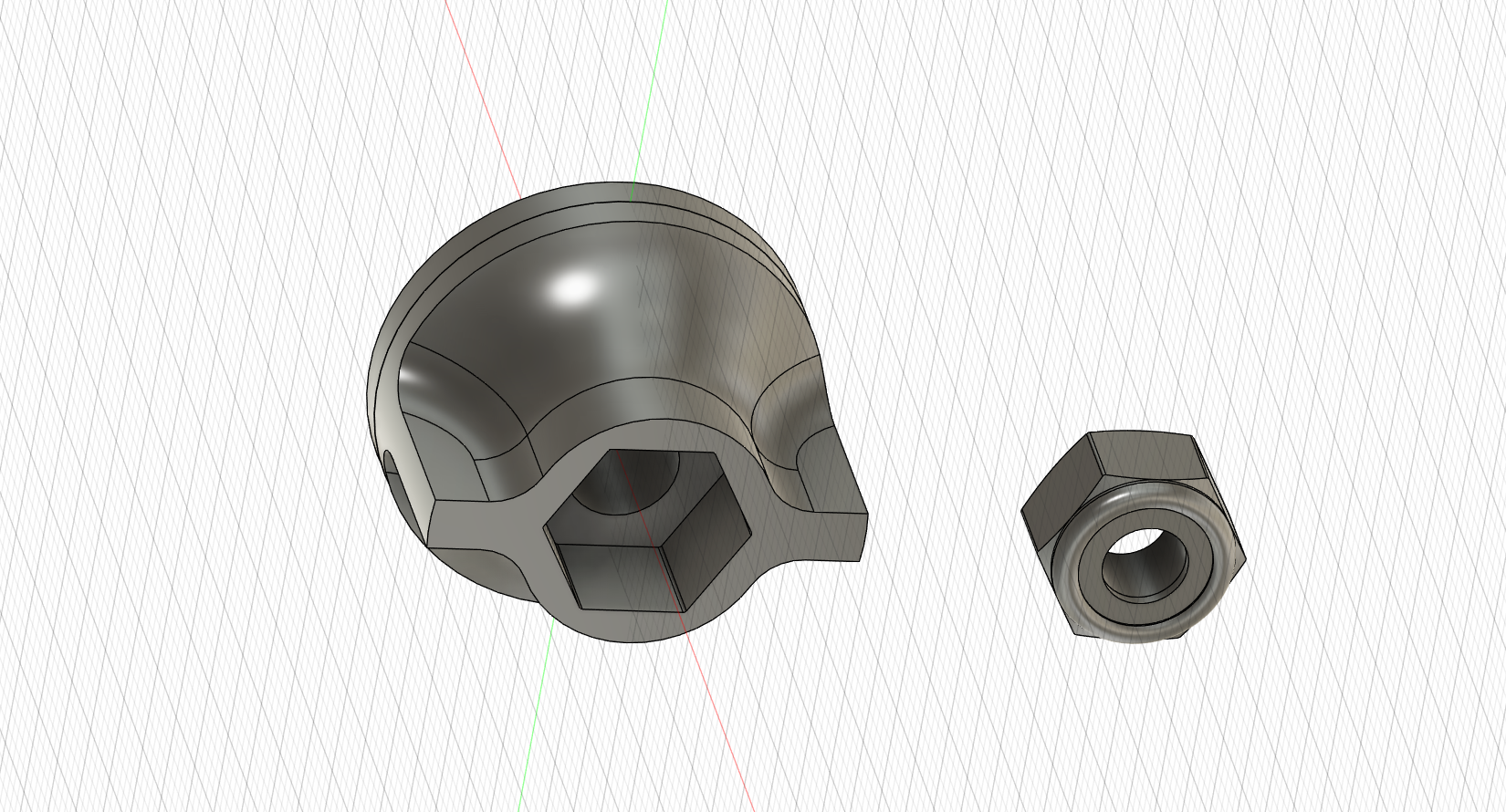 Wc Toilet Seat Lock Nut by Clock_Watchdog Download free STL model