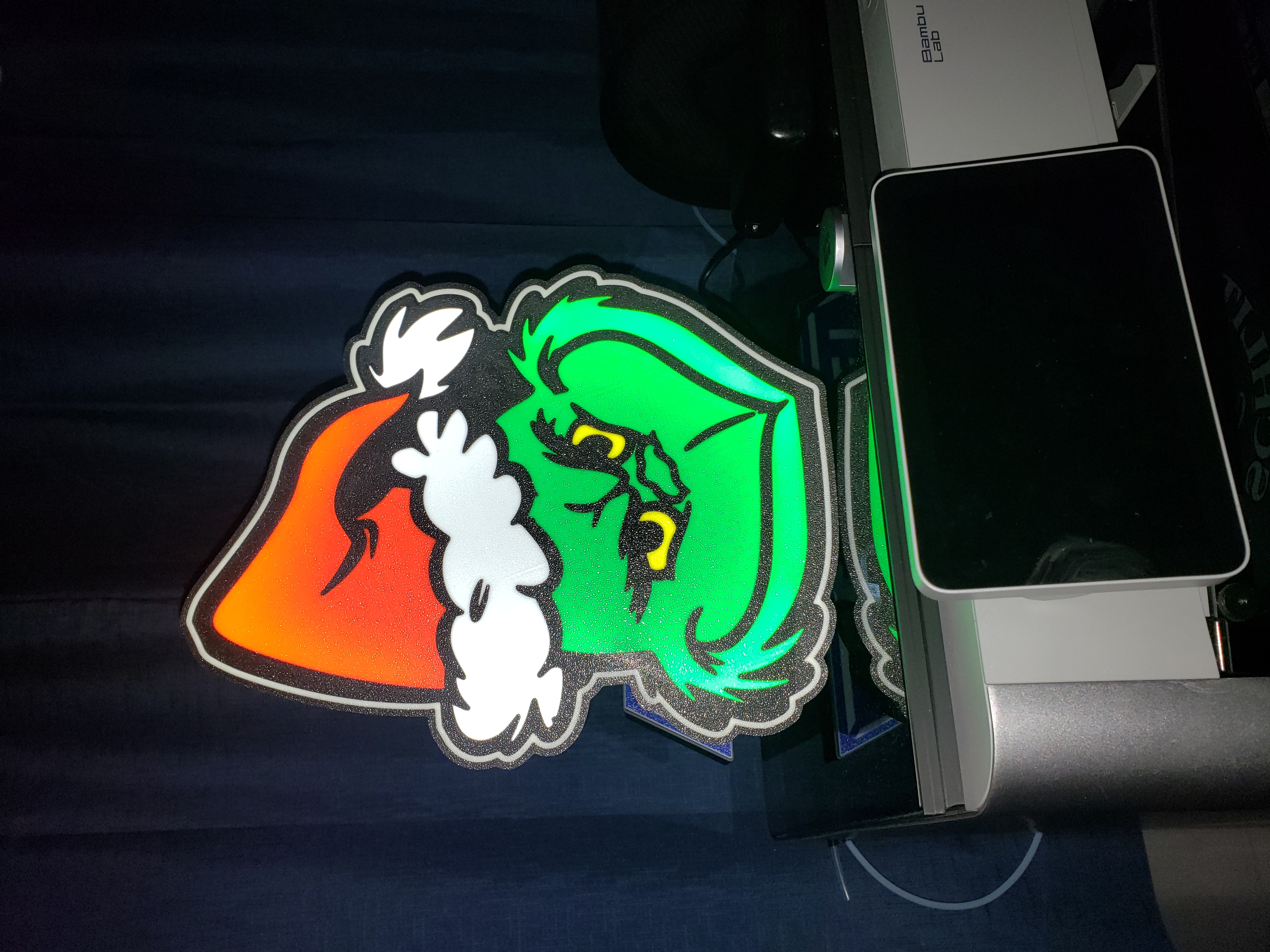 Grinch Christmas Lightbox