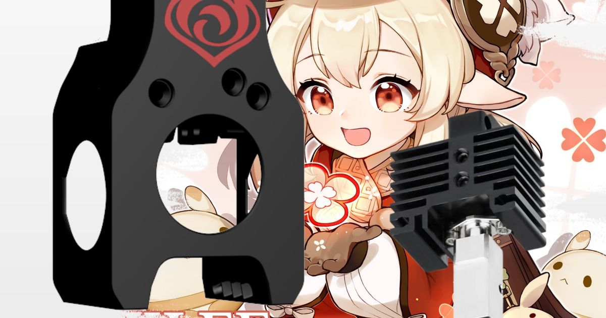 voron0 mini Afterburner for stock bambu hotend Genshin Impact by llame