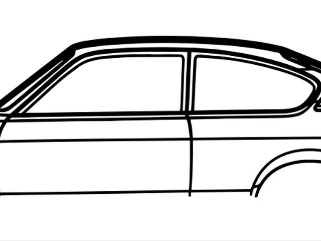 Opel Kadett Silhouette Wall Art