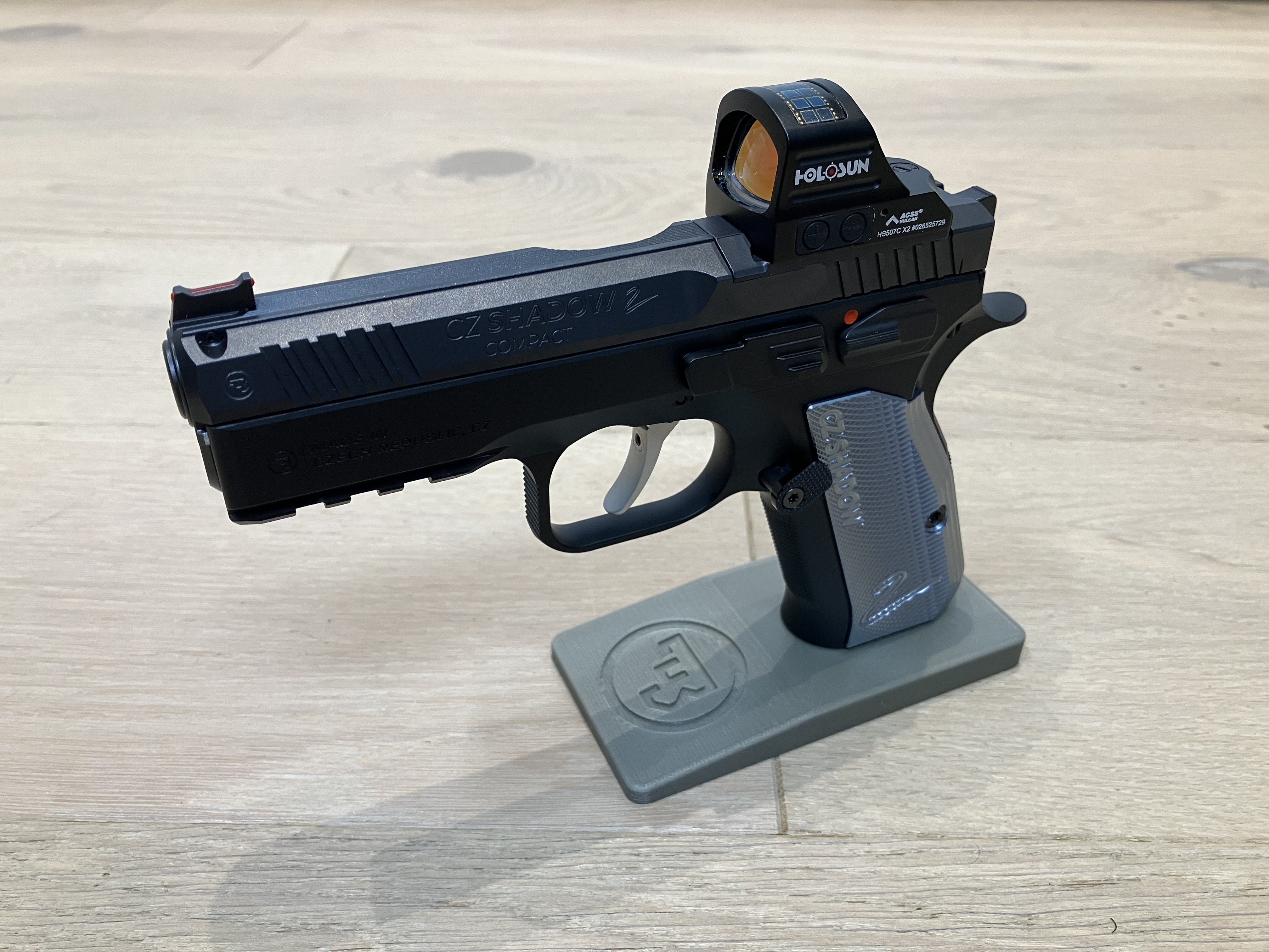 CZ Pistol Stand (with Logo)