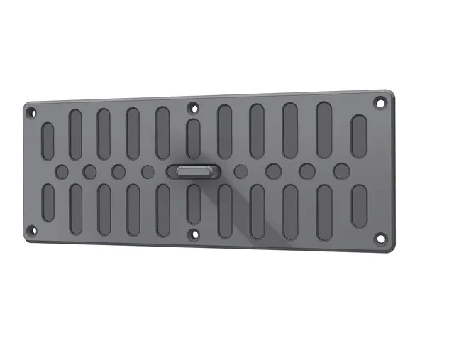 Sliding Ventilation Grille — foto autora