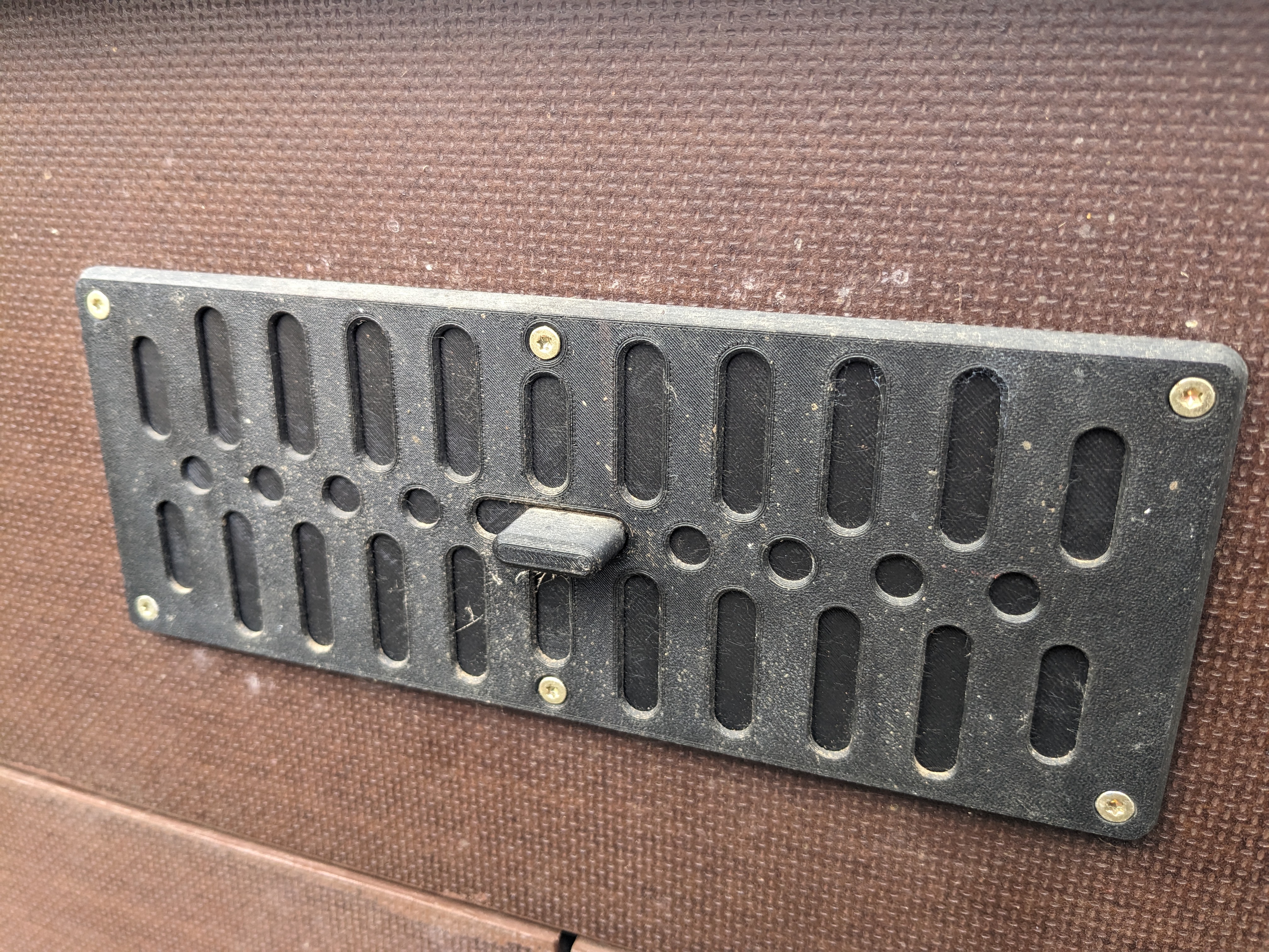 Miniatura 5 do modelo 3D Sliding Ventilation Grille