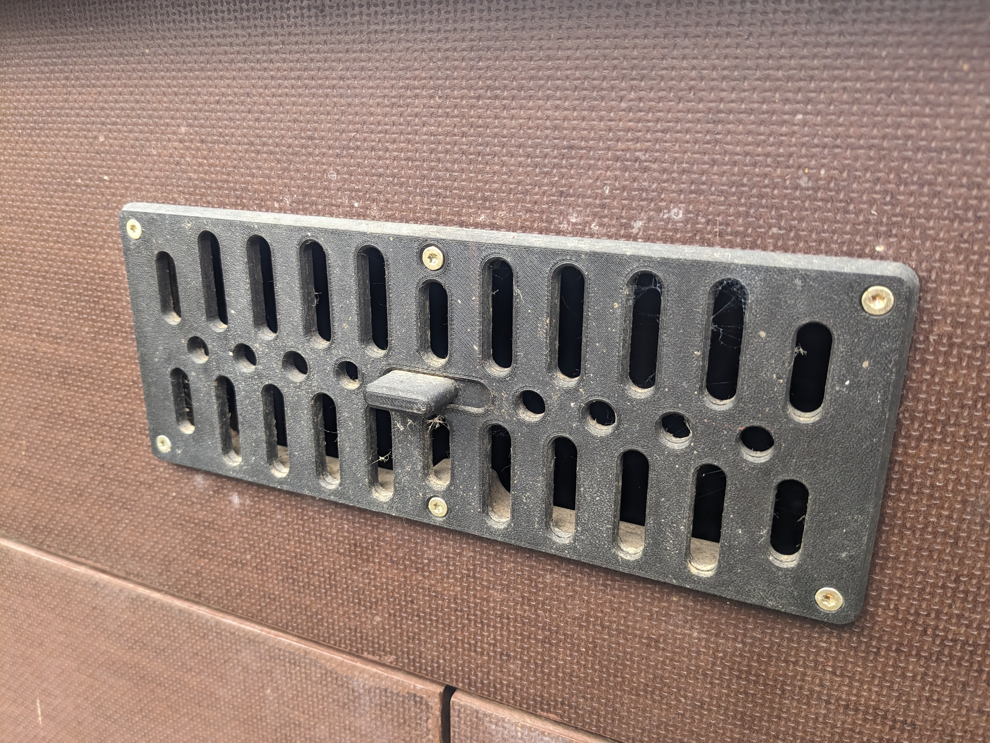 Miniatura 4 do modelo 3D Sliding Ventilation Grille