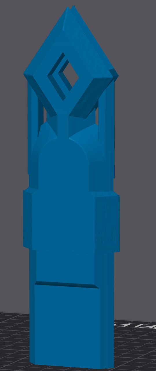 Joiner and anchor fused, for Legend of Zelda Master Sword (BOTW) (TOTK) (Full scale)