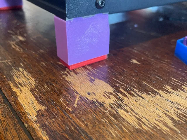 TPU Insert for Ender 3/Pro/V2 Feet Riser by squirrelf3d