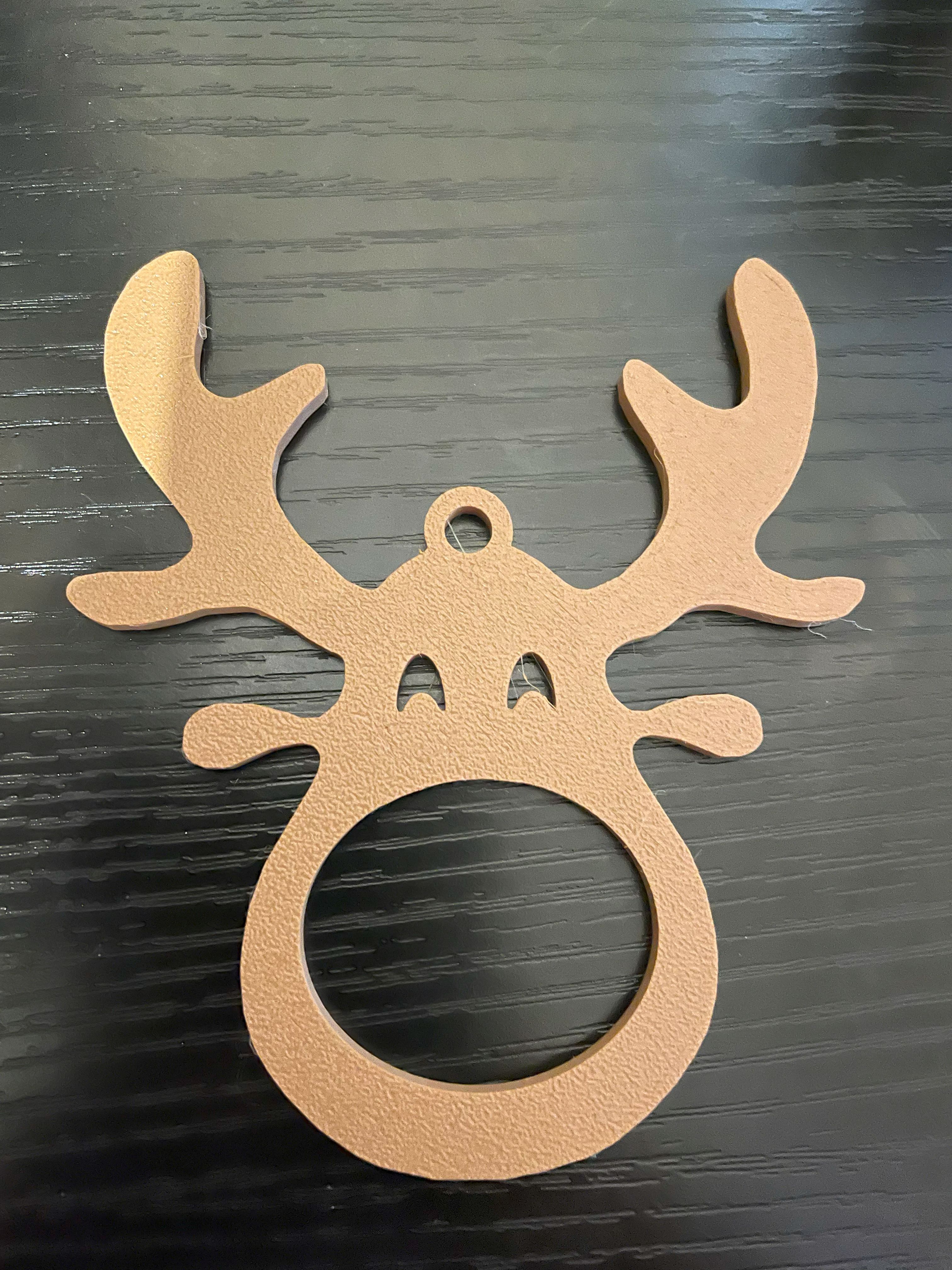 Lindor Reindeer Tree Ornament
