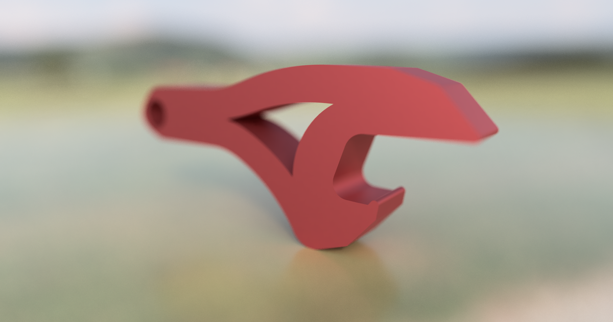 Fully PLA bottle cap opener. by SolarSailor Download free STL model