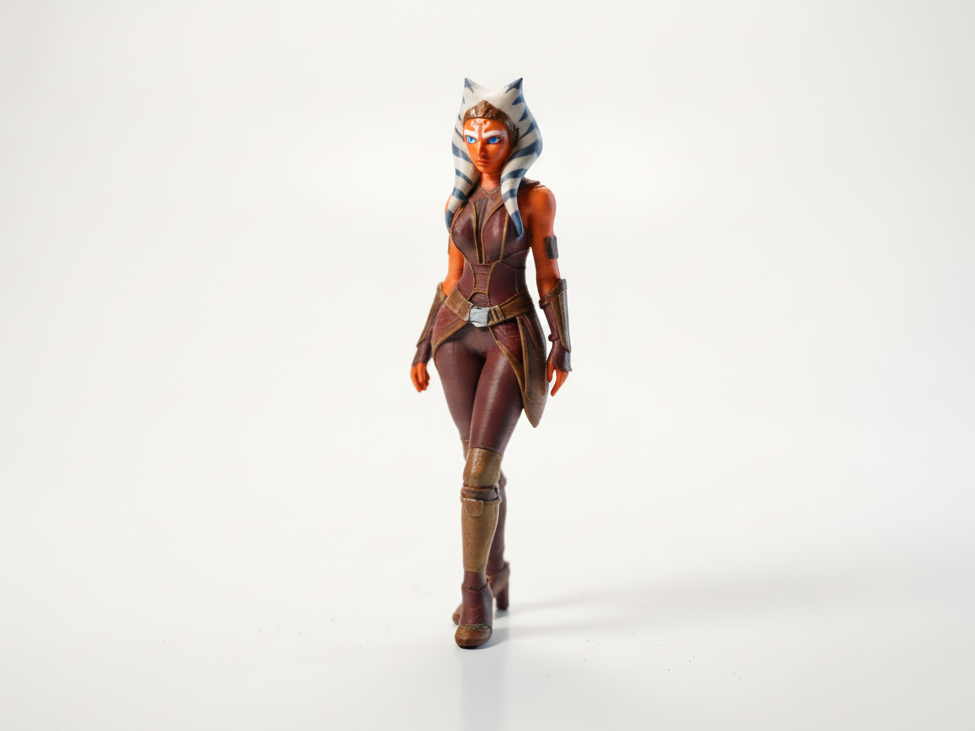 Ahsoka Figurine Star Wars 3D Printable