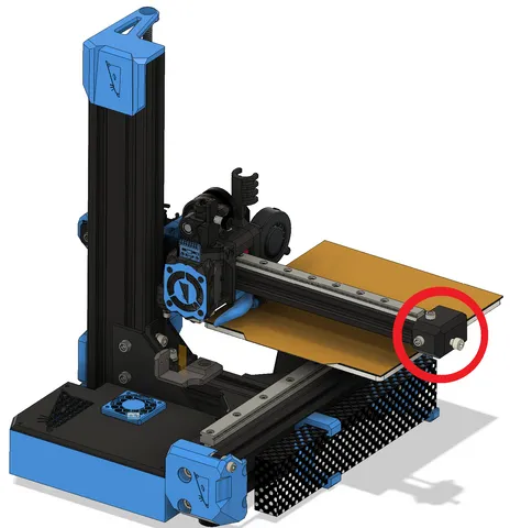 V-Minion X-belt tensioner