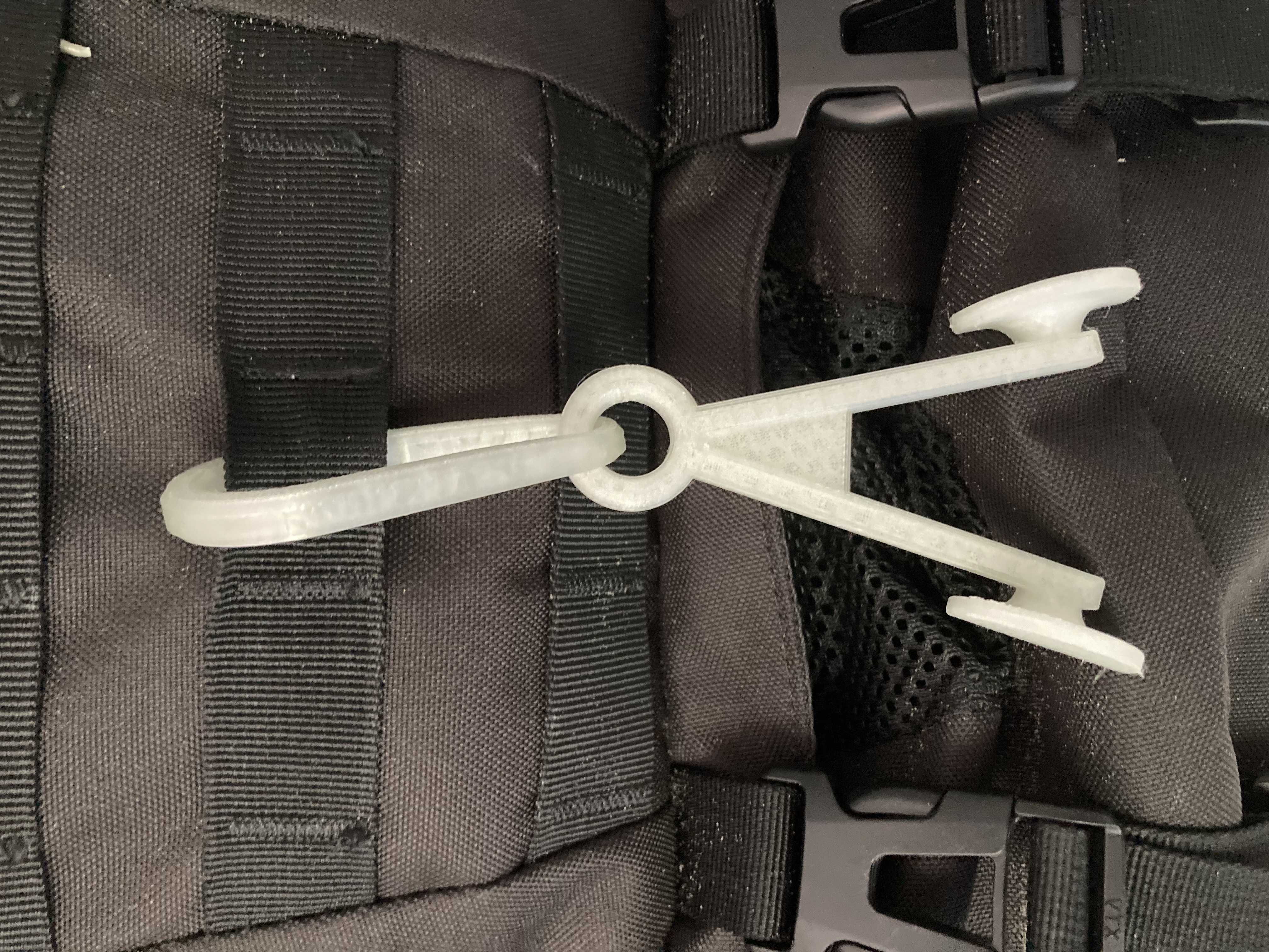Strengthened croc bag holder