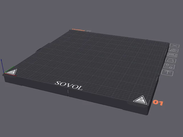 SOVOL SV08 MAX IMPROVED BED MODEL ORCA SLICER