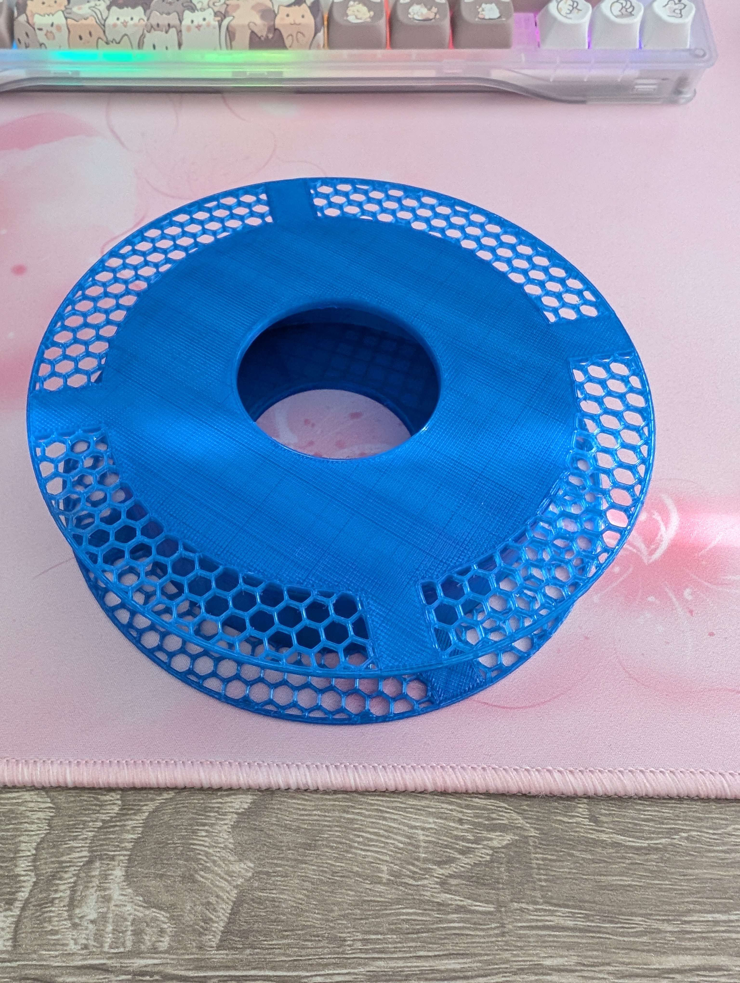 Reinforced filament sample spool (200g) 3D model thumbnail