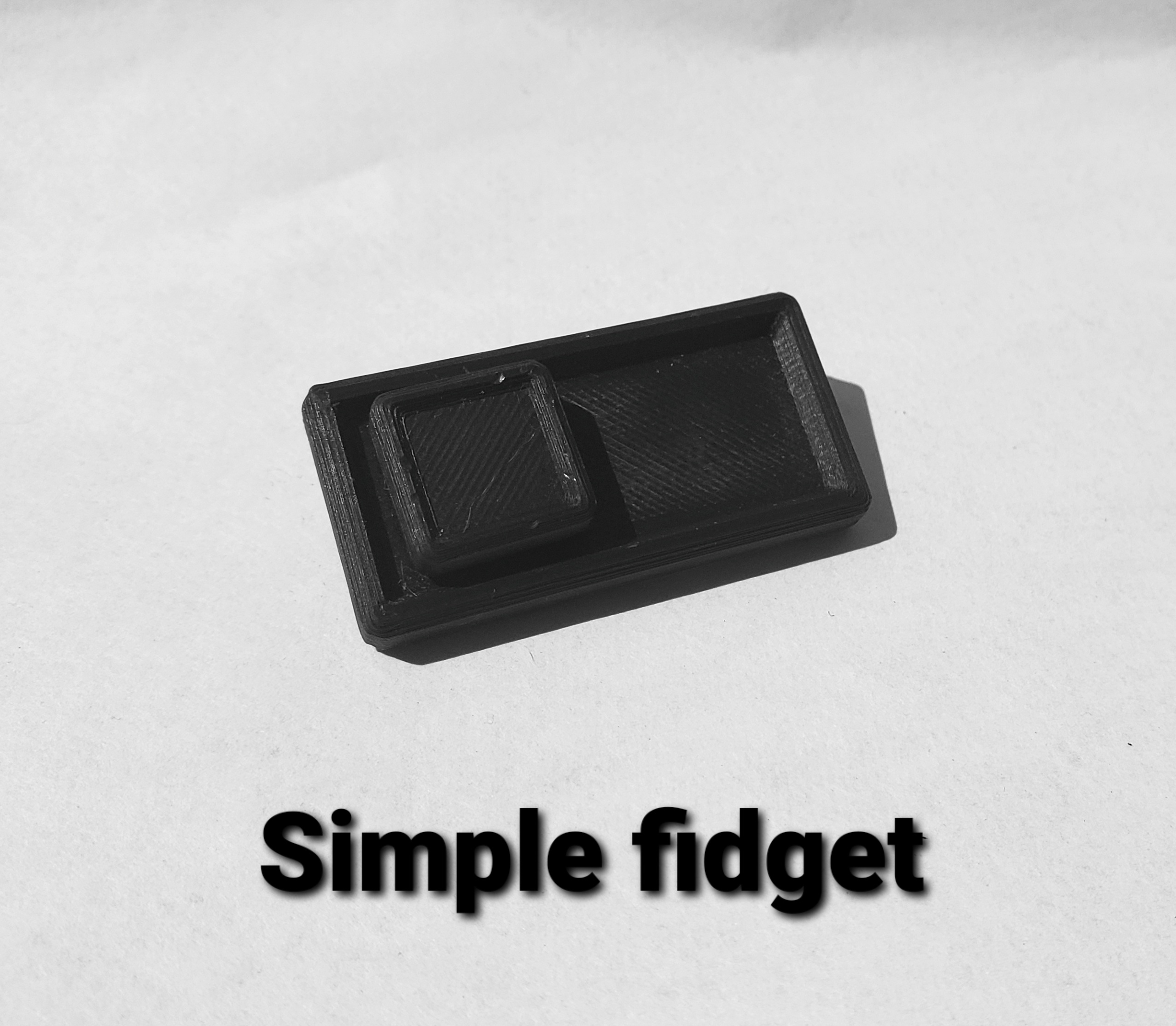 Simple magnetic fidget
