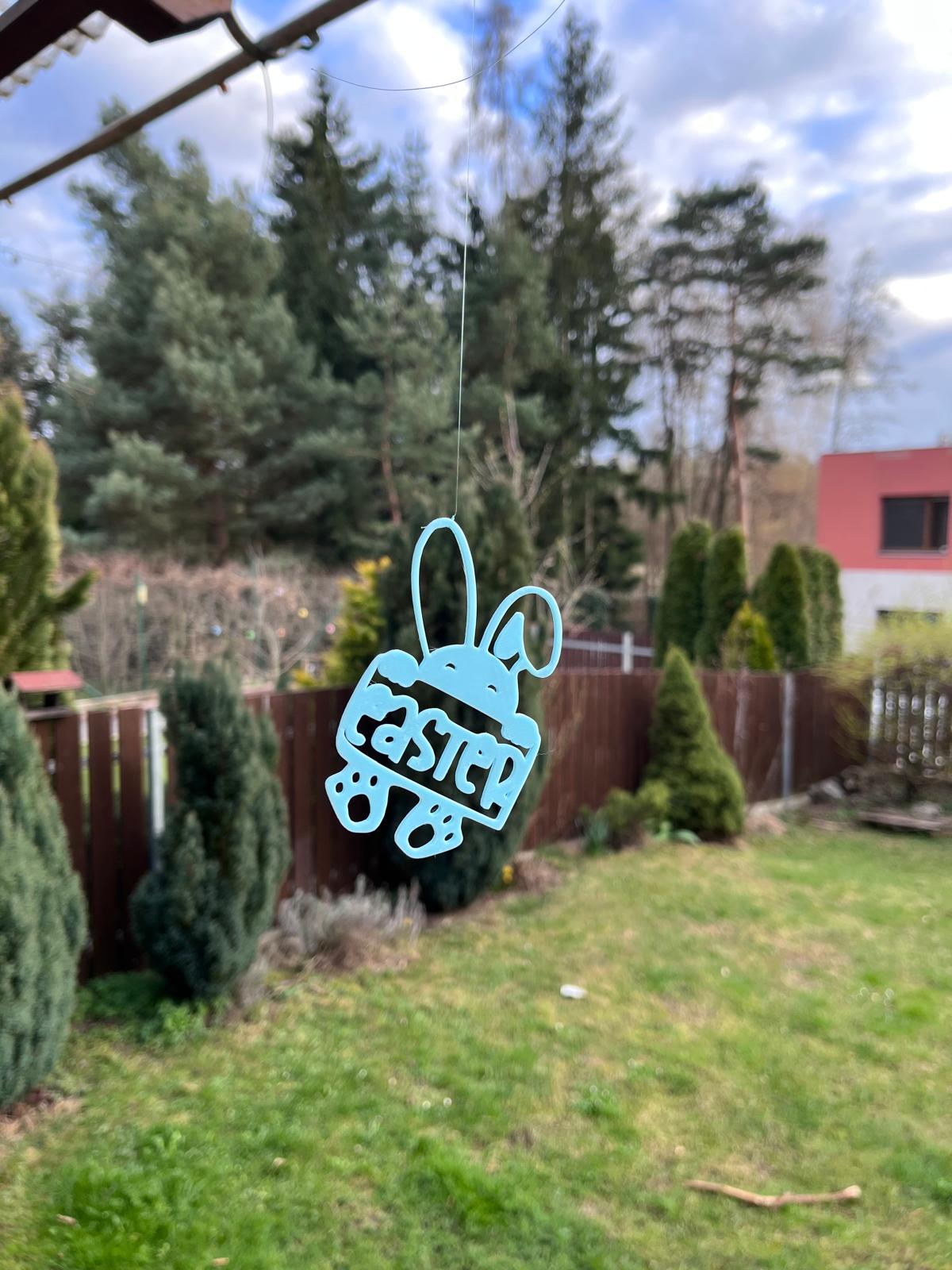 Easter Bunny Decoration 3D model
