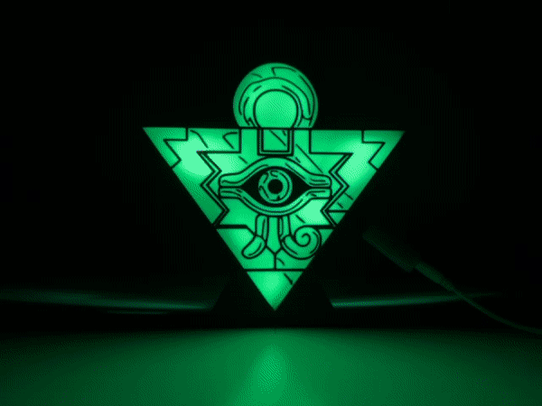 Yugioh Millennium Puzzle Lightbox
