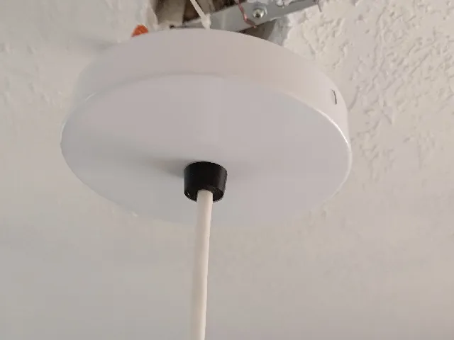 Screw and nut for generic ceiling canopy