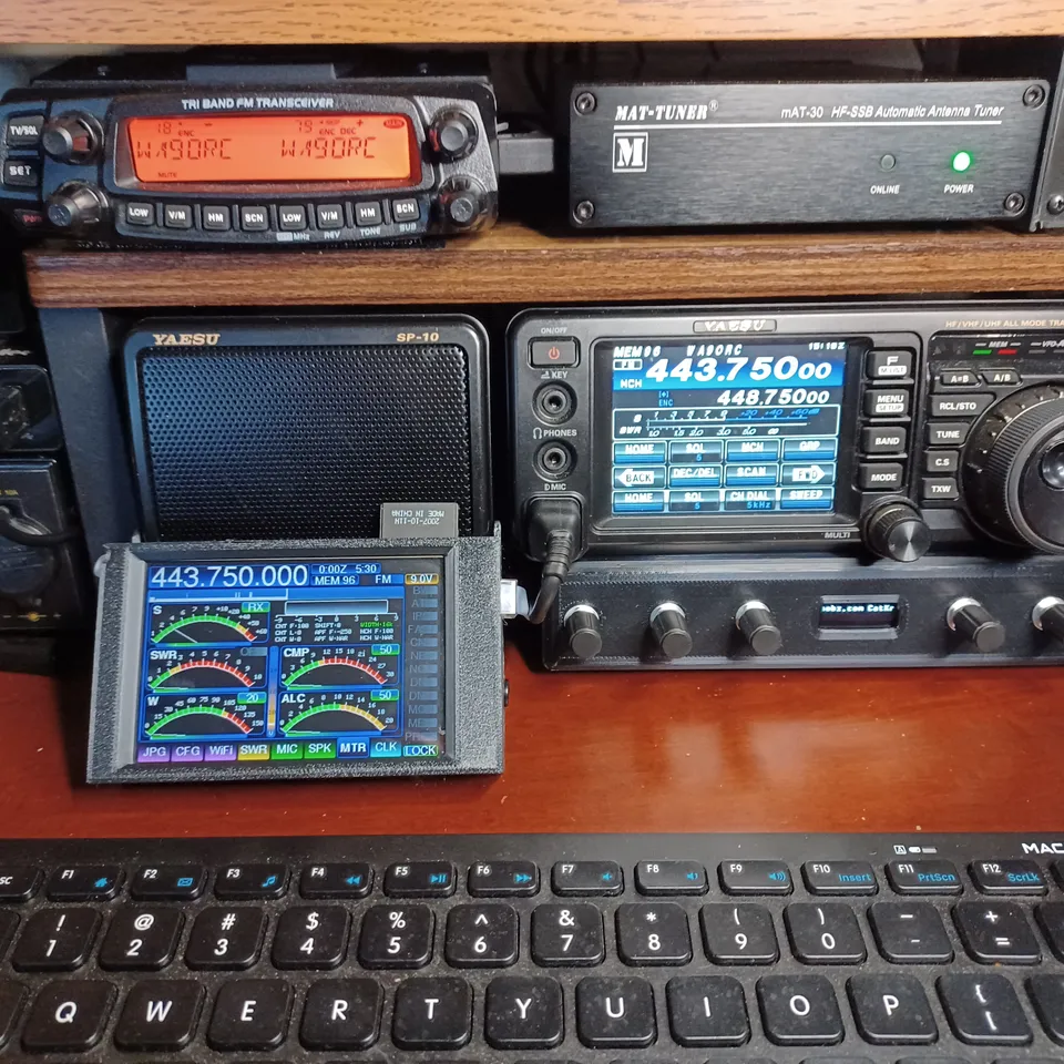 Case for the CatTouch Display for the Yaesu FT-991a by Jim