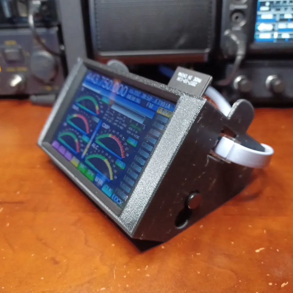 Case for the CatTouch Display for the Yaesu FT-991a by Jim
