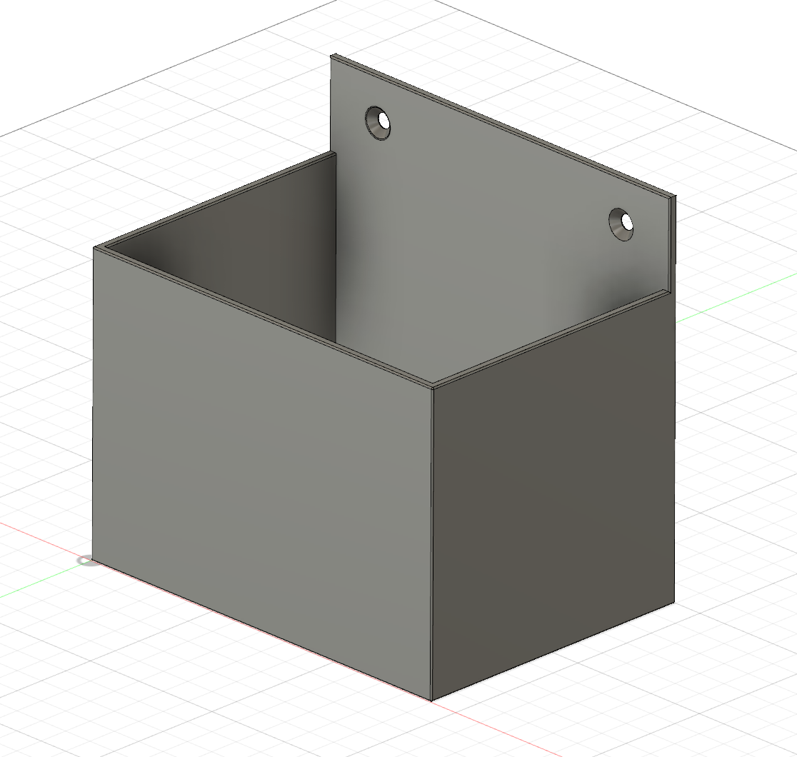 Wall bracket for FFP2 masks by Maker Baer Download free STL model