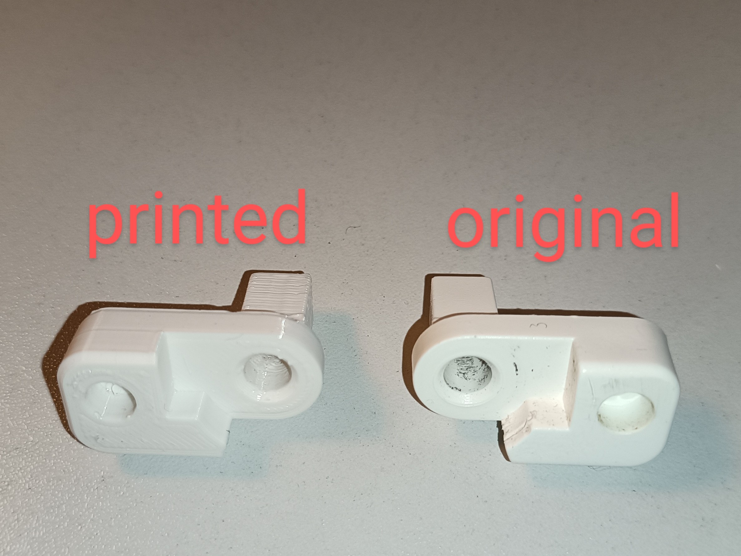 Whirlpool fridge door holder by Martin Download free STL model