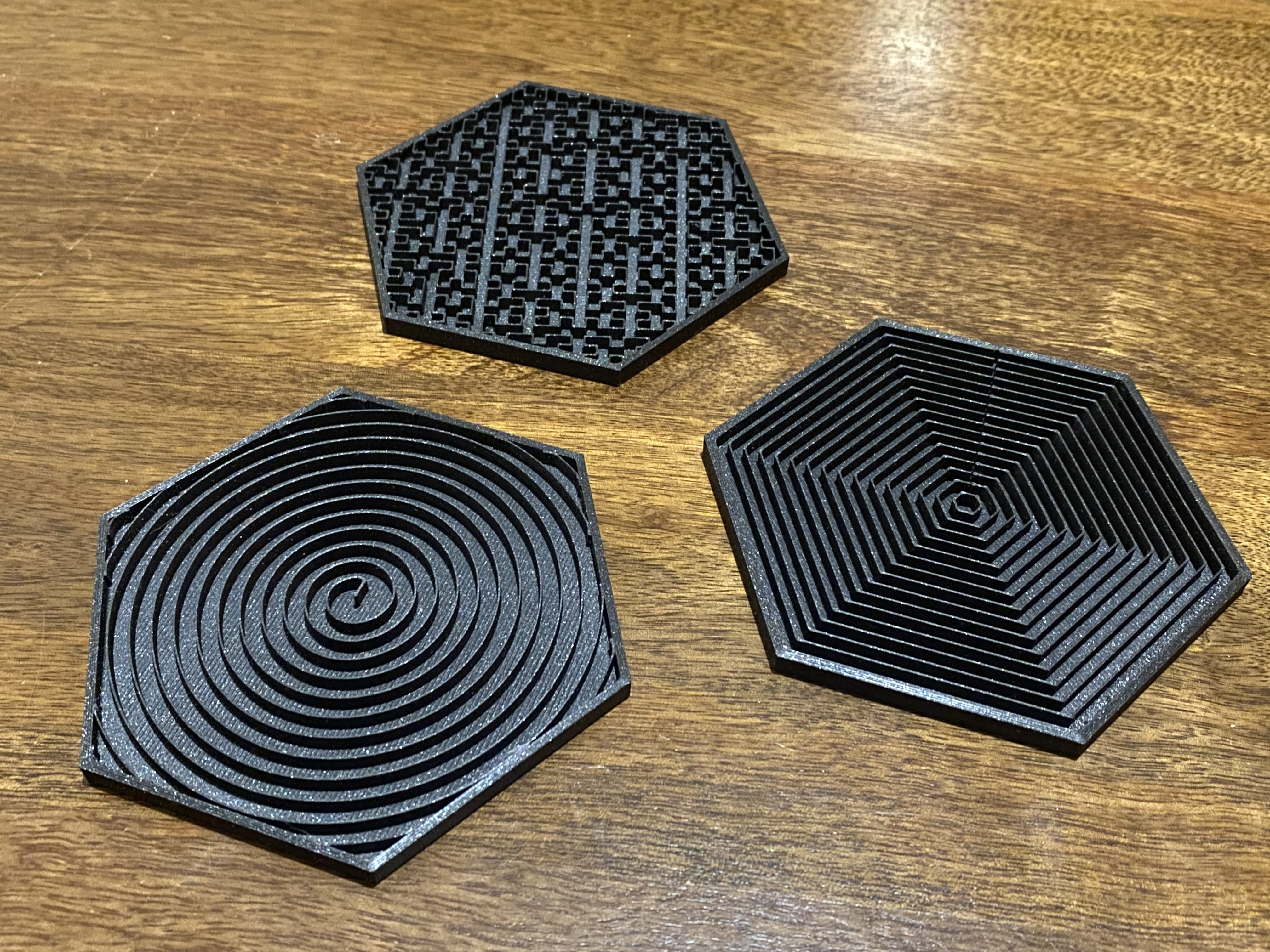 Hexagonal Drink Coasters