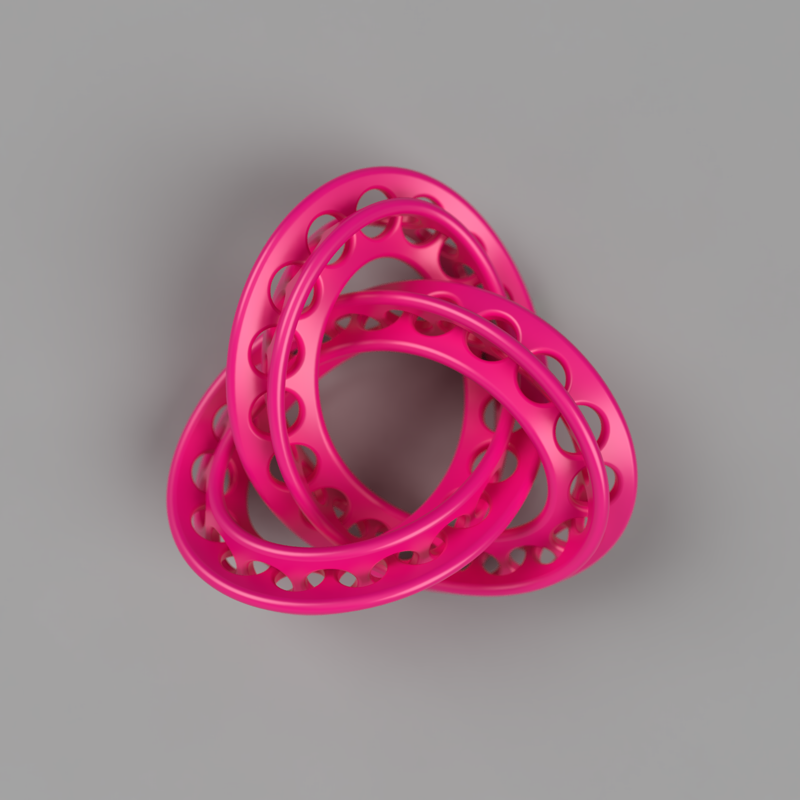 Complex Knotted Mobius Strip V20 Infinity Knot By Joeltgprints