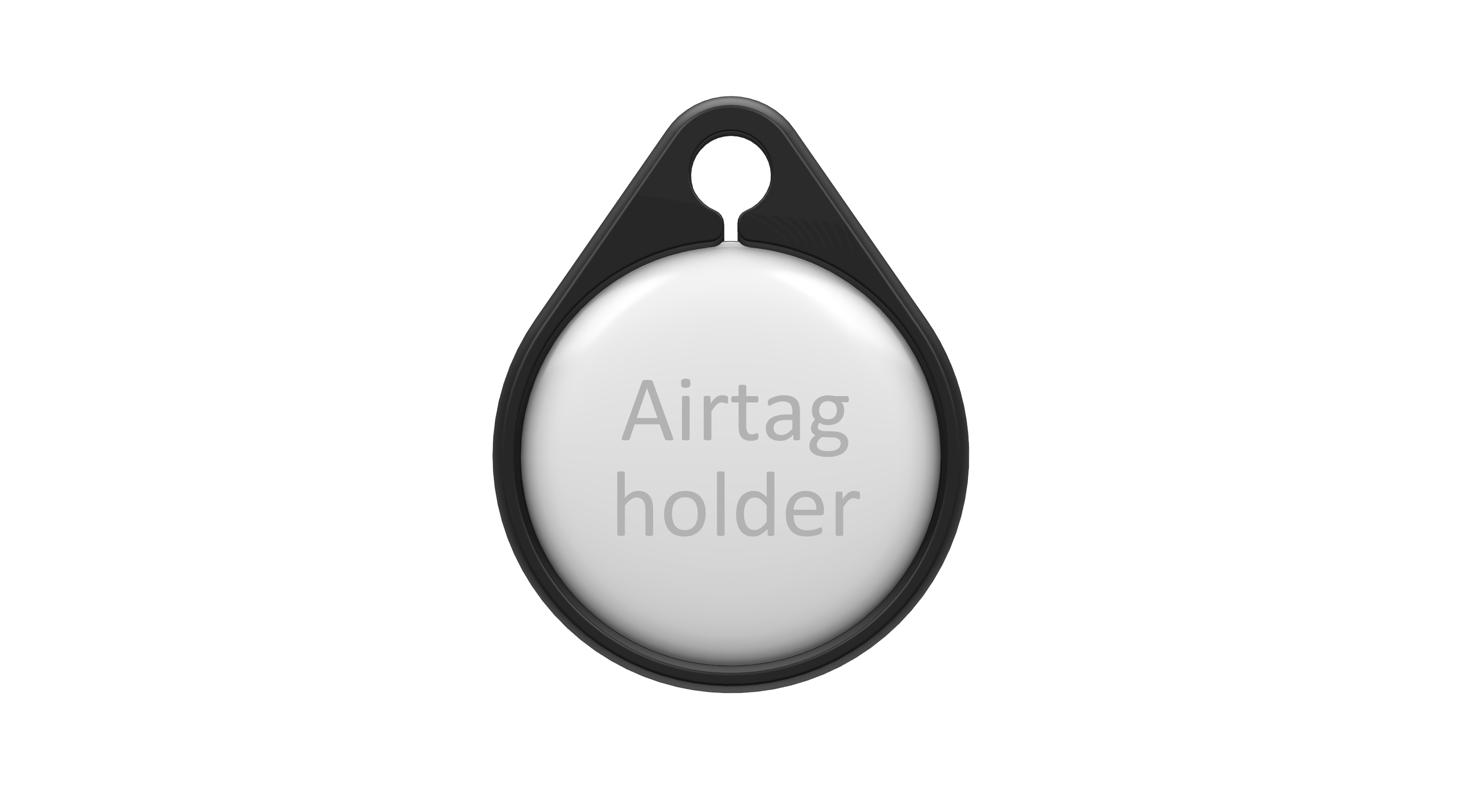 Airtag strong keyring / keychain holder by Thomas Download free STL