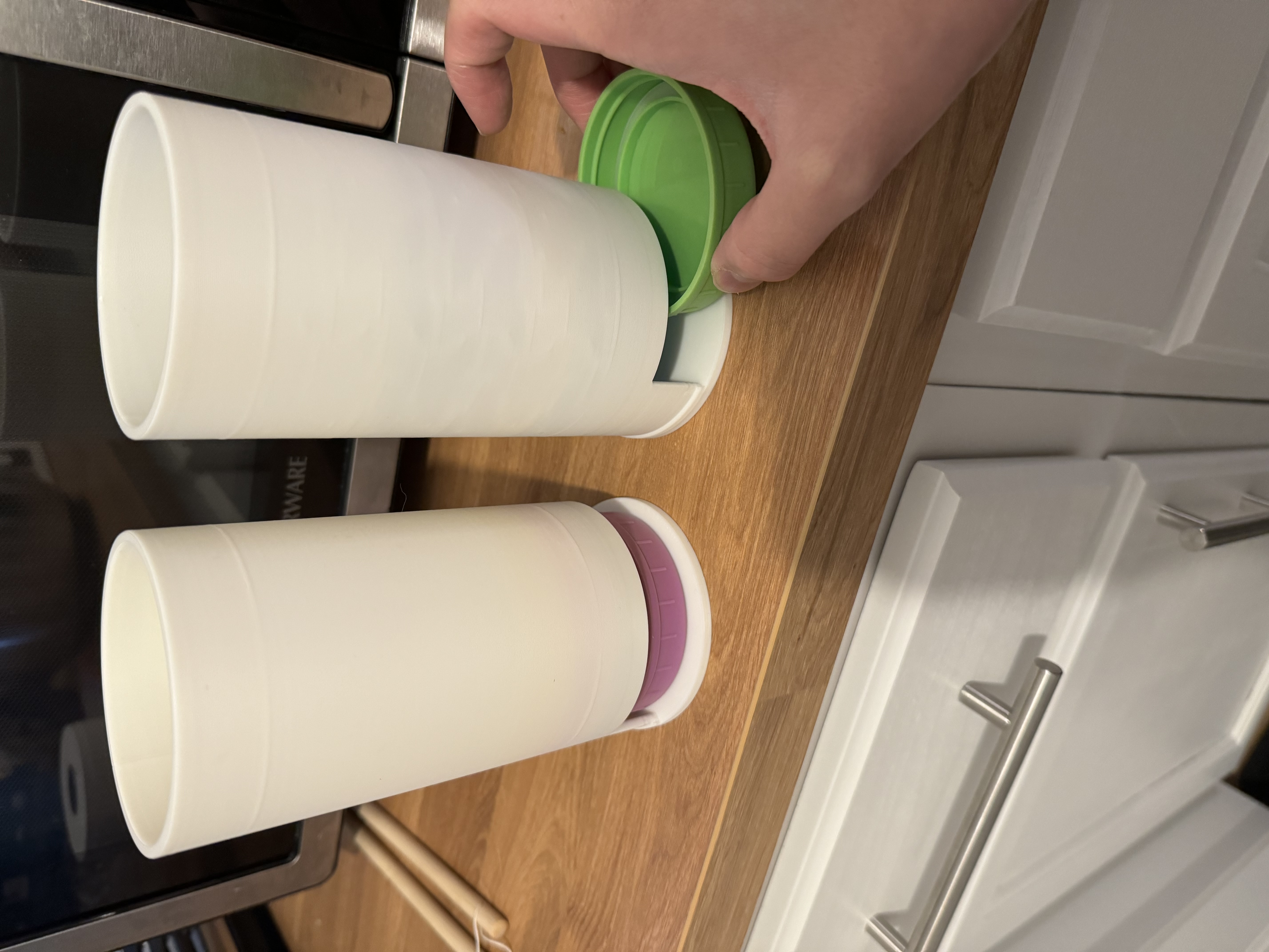 Mason Jar Lid Dispenser (standard size)