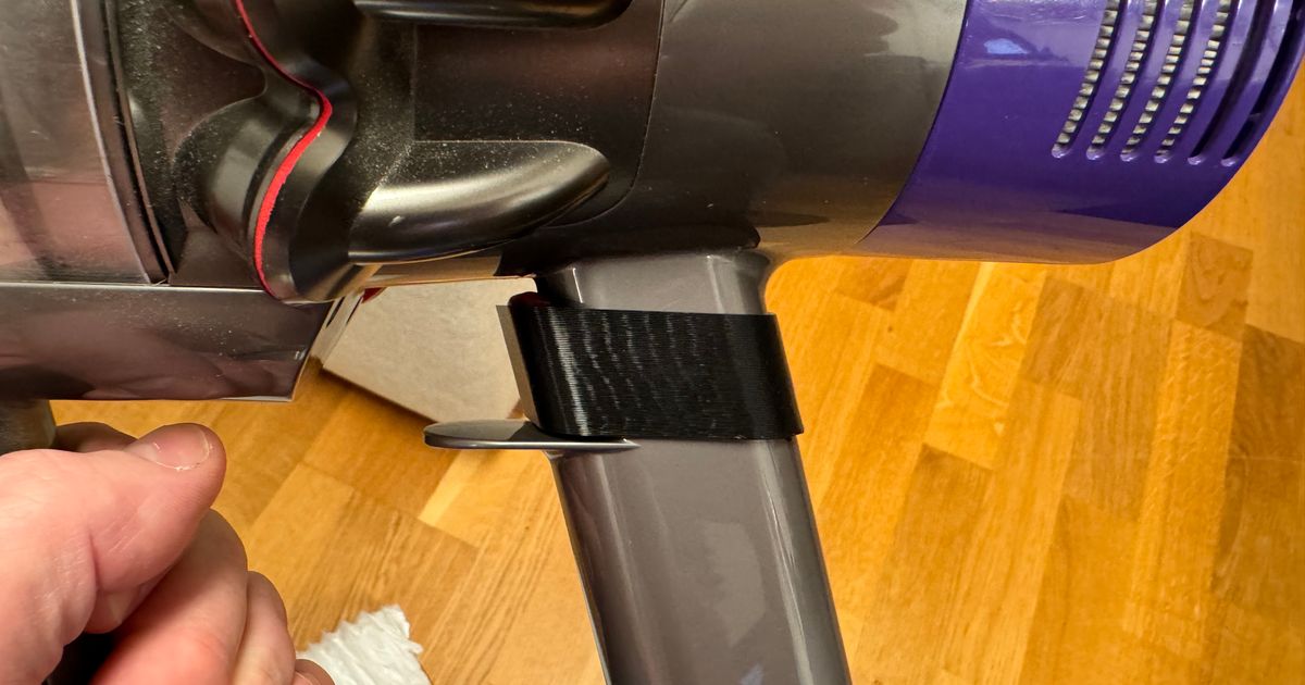 Dyson V10 Trigger Hold & Mount by kevsparky Download free STL model