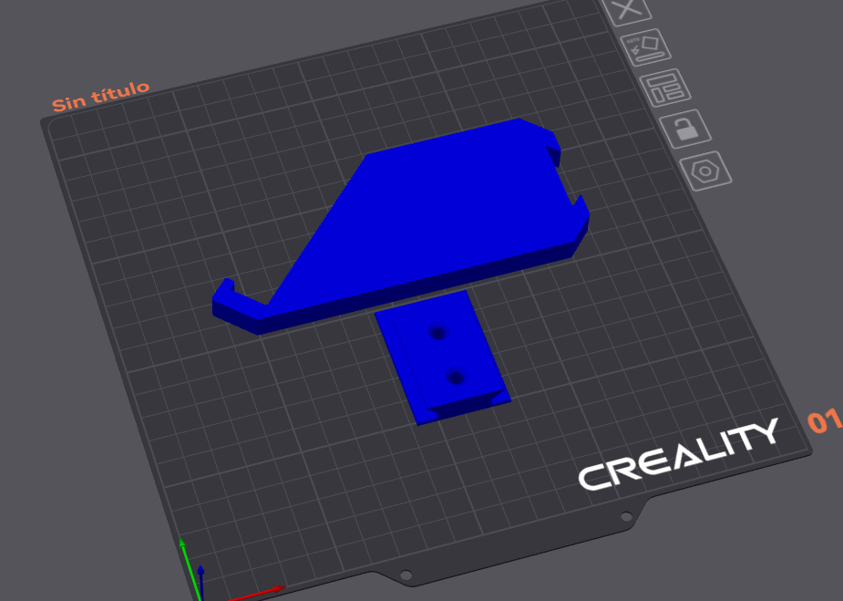 Keyboard Wall Stand by Manuel Malacara Download free STL model