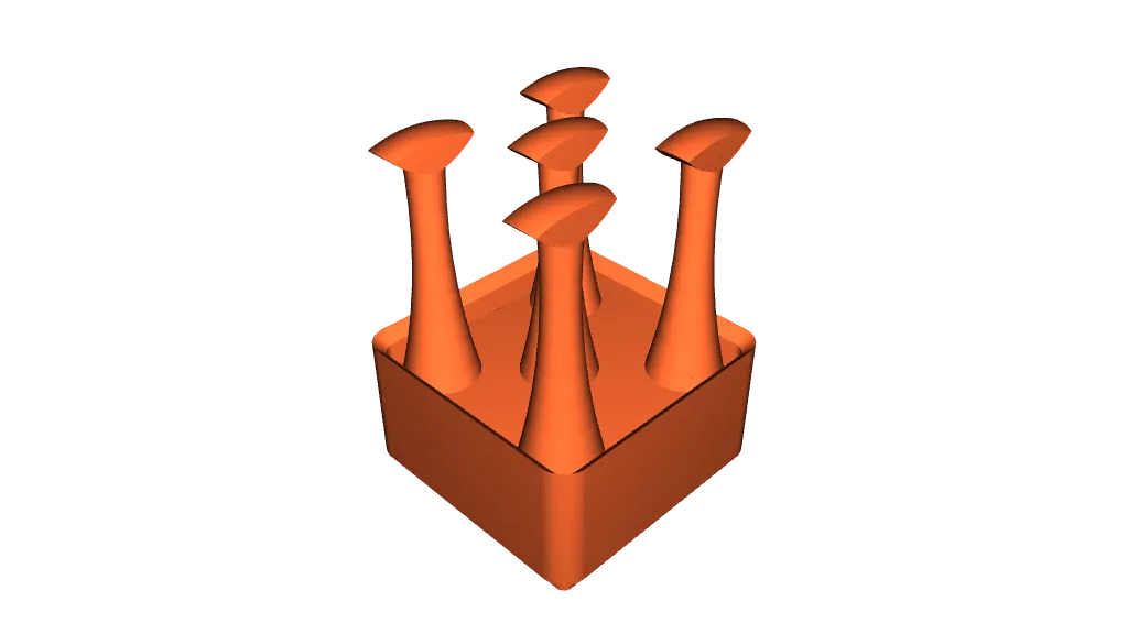 Gridfinity Nail Stand by Off The B3d | Download free STL model ...