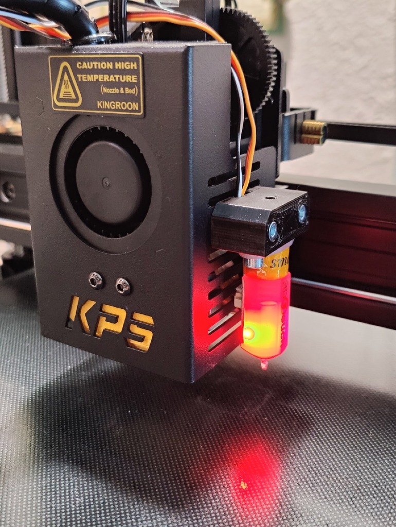 Kingroon KP5L BLtouch mount by sazhnikoff | Download free STL model ...