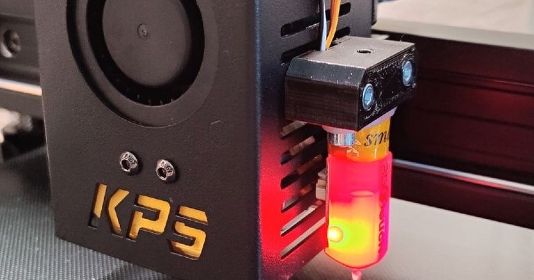 Kingroon KP5L BLtouch mount by sazhnikoff | Download free STL model ...