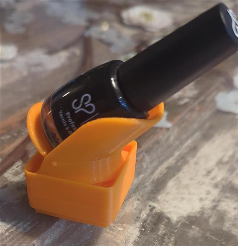 Gridfinity Nail Polish Holder by Off The B3d Download free STL model