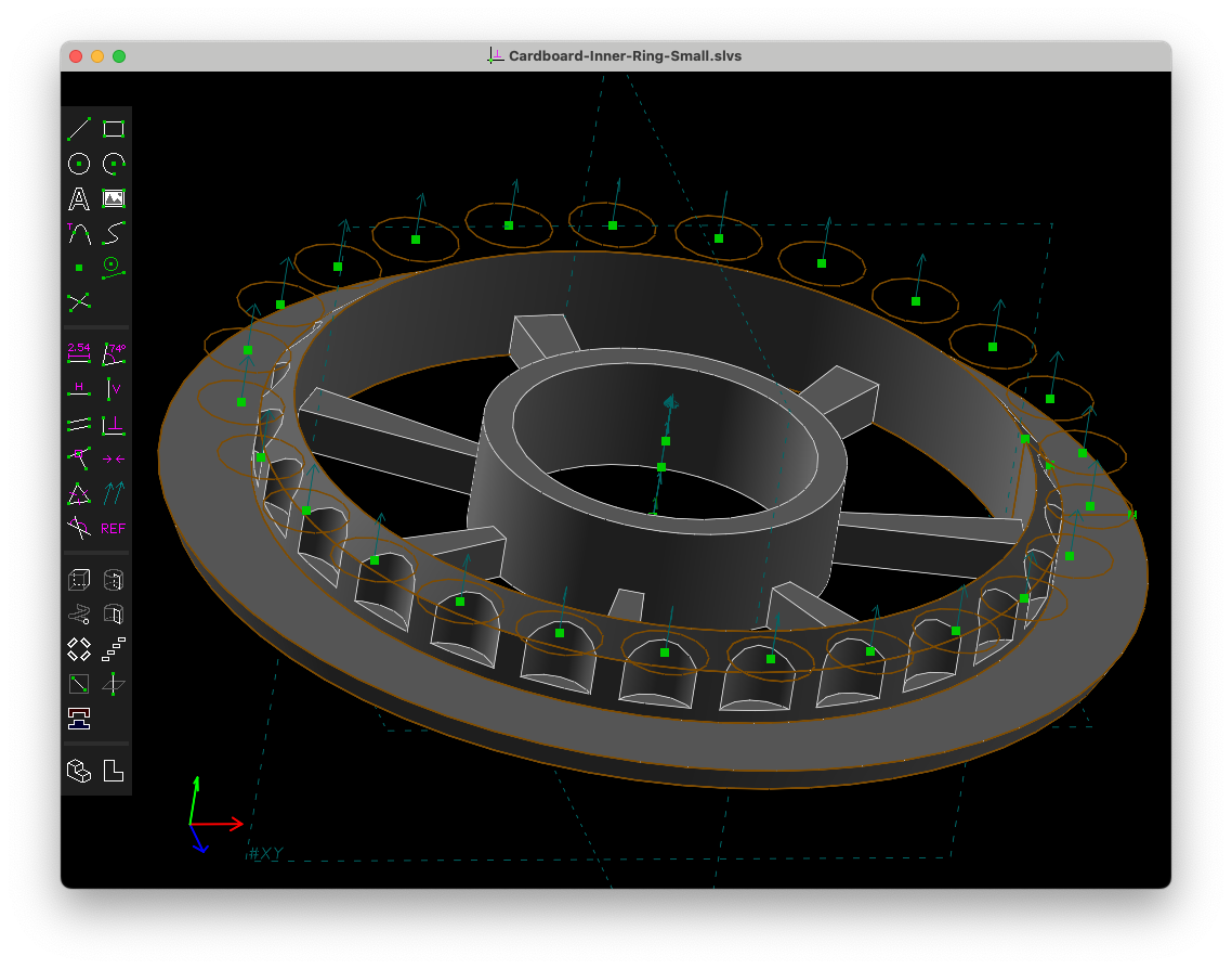 Miniatura 4 do modelo 3D Wagon-wheel Spool Insert (Overture)