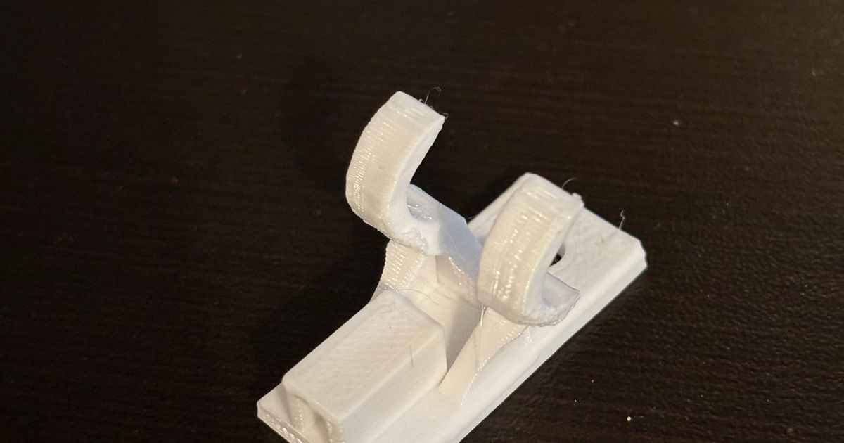 Christmas light hanger clip by Benny Download free STL model