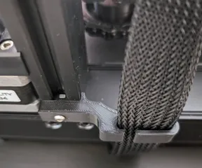 Ender 3 S1 cable holder/guide, Pro, laser modul by Bananenminister, Download free STL model