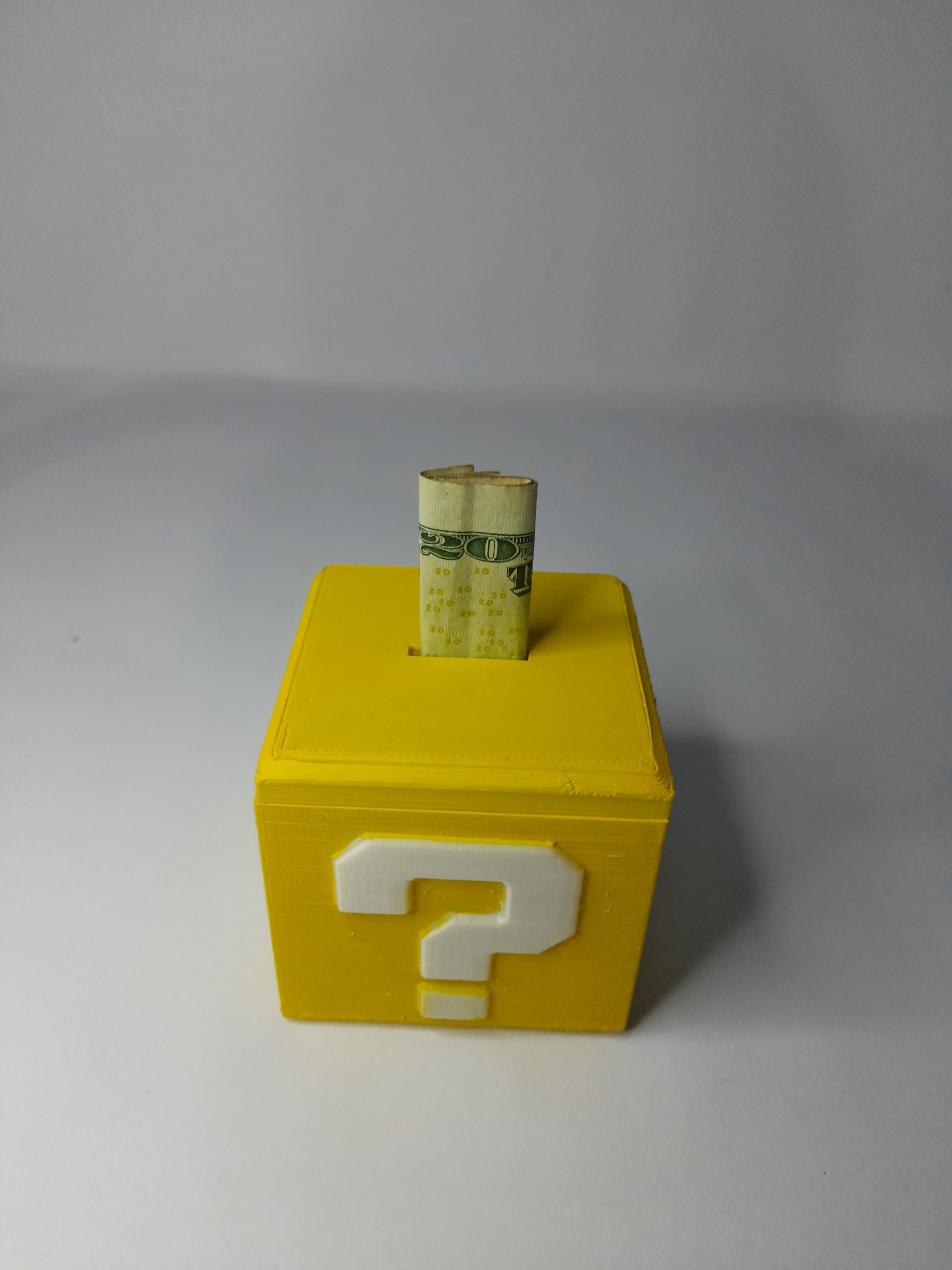 Lucky Block Super Mario Bros piggy bank by Edward Download free STL